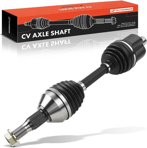 A-Premium CV Axle Shaft Assembly Compatible with Chevrolet Impala, Monte Carlo & Buick Allure, Century, LaCrosse, Regal & Pontiac & Oldsmobile, with Thermoplastic Outboard Boot, Front Left Driver Side in Saudi Arabia