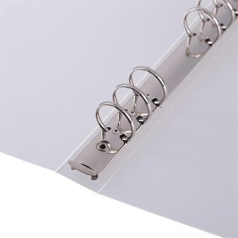 Briartw 3 Pcs A5 6 Ring Binder for Home Office School Supply,1'' Round-Ring Storage Book Binder,Storage Folder,Holds Up to 8x5.7 for Paper,Documents and Page Protectors Pockets in Saudi Arabia