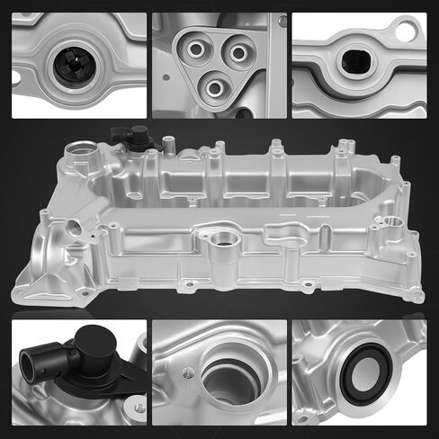 25204723 Engine Valve Cover Compatible with 2016-2022 Chevy Malibu Buick Encore, for 2016 2017 2018 2019 Cruze, 2021 2022 Trax 1.4L 1.5L with Gasket Kit Replace for 12699254 98MC22G 12636177 12366384 in Kuwait