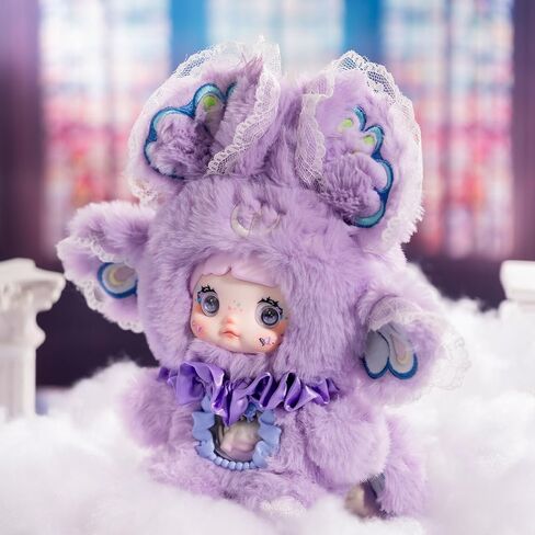 Nommi Blind Box Plush Figures, Cute Vinyl Blind Box Nommi Plush, Collectible Nommi Fantasy World Series, Kawaii Action Figure Mystery Box for Gifts, Single Box (1 of 7 Possible Styles) in Kuwait