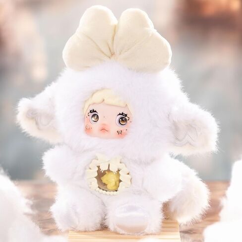 Nommi Blind Box Plush Figures, Cute Vinyl Blind Box Nommi Plush, Collectible Nommi Fantasy World Series, Kawaii Action Figure Mystery Box for Gifts, Single Box (1 of 7 Possible Styles) in Kuwait
