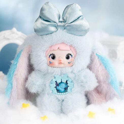 Nommi Blind Box Plush Figures, Cute Vinyl Blind Box Nommi Plush, Collectible Nommi Fantasy World Series, Kawaii Action Figure Mystery Box for Gifts, Single Box (1 of 7 Possible Styles) in Kuwait