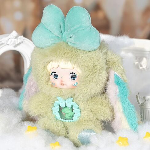 Nommi Blind Box Plush Figures, Cute Vinyl Blind Box Nommi Plush, Collectible Nommi Fantasy World Series, Kawaii Action Figure Mystery Box for Gifts, Single Box (1 of 7 Possible Styles) in Kuwait