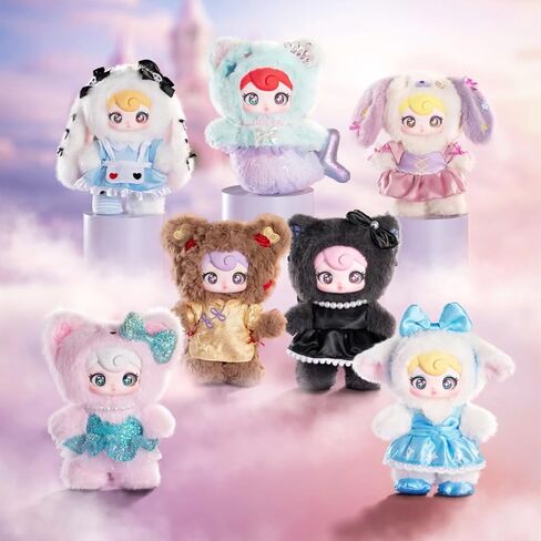 CALEMBOU Plush Blind Box, Kawaii Sunycoco Rebel Sweetheart Series Stuffed Blind Box Doll, Kawaii Mystery Vinyl Plush Toys Collectible for Birthday Gift in Saudi Arabia