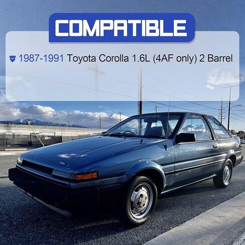 21100-16540 2 Barrel Carburetor For Toyota Corolla 4AF 1.6L 1987-1991 L4 Engine Replaces# 2110016540 (Automatic Choke) in Saudi Arabia