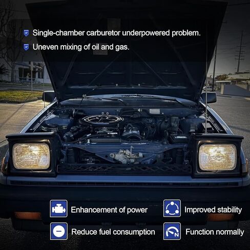 21100-16540 2 Barrel Carburetor For Toyota Corolla 4AF 1.6L 1987-1991 L4 Engine Replaces# 2110016540 (Automatic Choke) in Saudi Arabia