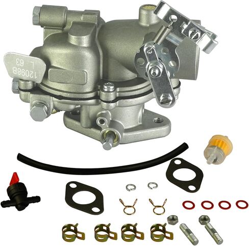 Carburetor Compatible with Zenith Updraft Gas Wisconsin L63S1 (VH4D) 2-1/4" 1957-1976 Farmer Bob's Parts Carb LZ63C 12229 12098B 12098 in Saudi Arabia