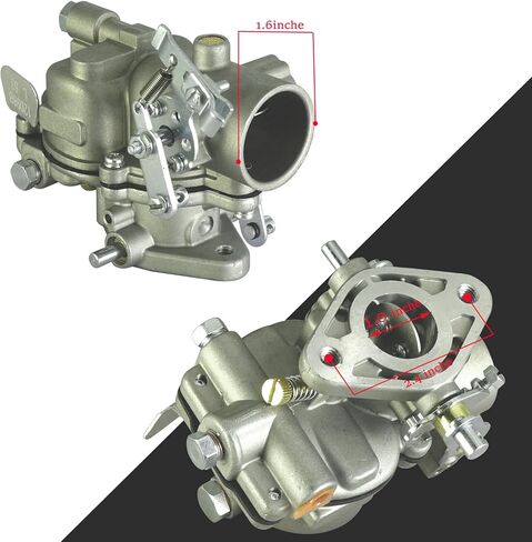 Carburetor Compatible with Zenith Updraft Gas Wisconsin L63S1 (VH4D) 2-1/4" 1957-1976 Farmer Bob's Parts Carb LZ63C 12229 12098B 12098 in Saudi Arabia
