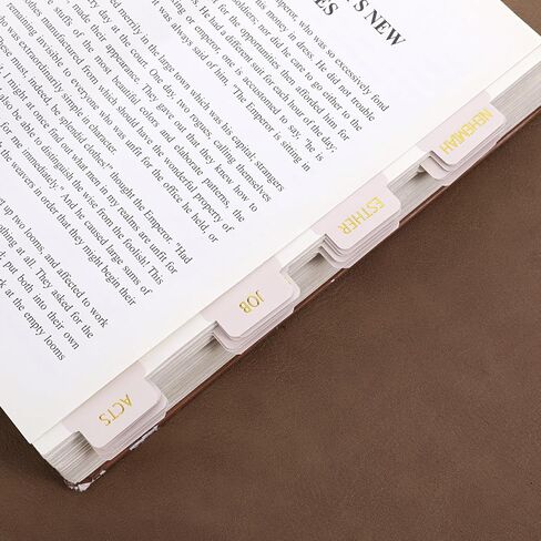 75 Pcs Bible Book Index Tabs Laminated Bible Tabs Gold Foil Lettering Bible Study Journaling Labels Supplies Print Stickers for Women Men Easy Navigation Easy to Read Quick Reference in Saudi Arabia