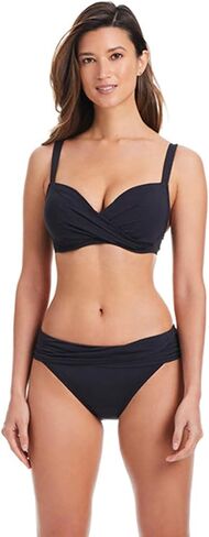 Bleu Rod Beattie Kore Twist Convertible Underwire Bikini Top D-DD Cups 36D, Black in Saudi Arabia