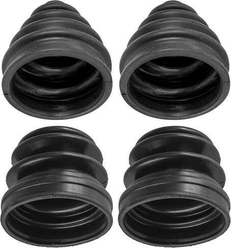 Caltric Rear Axle Inner and Outer CV Boot Kit Compatible with Kawasaki Teryx4 750 KRT750 2012-2013 x2 in Saudi Arabia