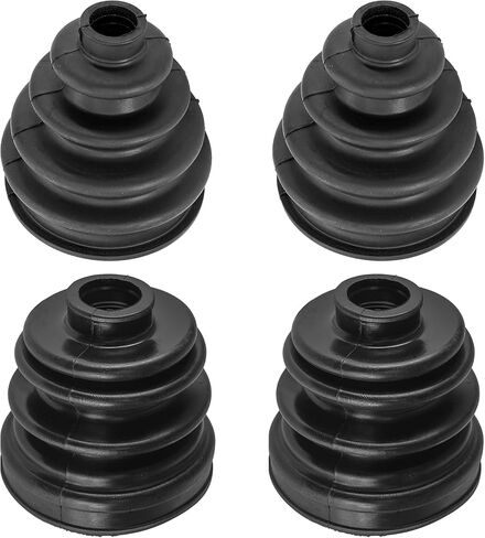 Caltric Rear Axle Inner and Outer CV Boot Kit Compatible with Kawasaki Teryx4 750 KRT750 2012-2013 x2 in Saudi Arabia
