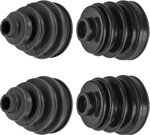 Caltric Rear Axle Inner and Outer CV Boot Kit Compatible with Kawasaki Teryx4 750 KRT750 2012-2013 x2 in Saudi Arabia