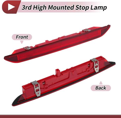 LED Third Brake Light for Ford Focus Sedan 2012-2018 Red 3rd High Mounted Stop Lamp BM5113A601AD Rear Center High Level Brake Light BM5113A601AE Bar Taillight in Saudi Arabia