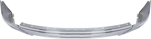 KUAFU Front Bumper Face Bar Compatible with 2007-2013 GMC Sierra 1500 2500 HD 3500 HD Replacement for GM1002834 15902856 15901505 W/Fog Light Holes Steel Chrome Silvery in Saudi Arabia