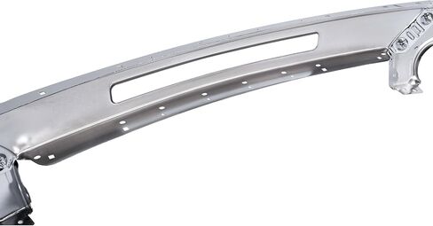 KUAFU Front Bumper Face Bar Compatible with 2007-2013 GMC Sierra 1500 2500 HD 3500 HD Replacement for GM1002834 15902856 15901505 W/Fog Light Holes Steel Chrome Silvery in Saudi Arabia