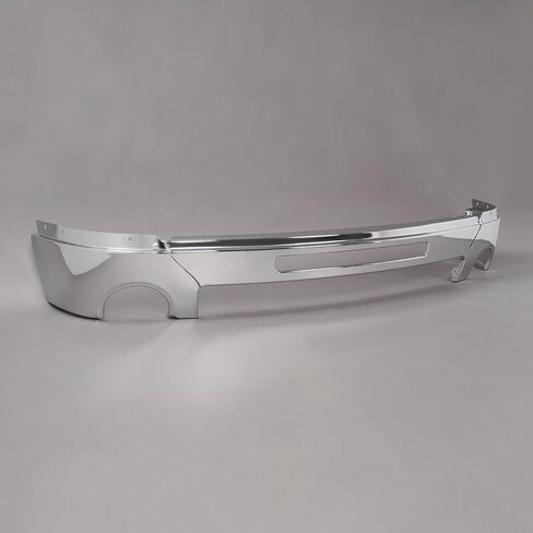 KUAFU Front Bumper Face Bar Compatible with 2007-2013 GMC Sierra 1500 2500 HD 3500 HD Replacement for GM1002834 15902856 15901505 W/Fog Light Holes Steel Chrome Silvery in Saudi Arabia