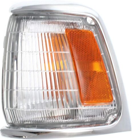For Toyota Pickup 2WD 1989-1991 Park/Cornering Light Assembly Pair Driver and Passenger Side Chrome Chrome | TO2520122 | TO2521124 | 81620-89177 in Saudi Arabia
