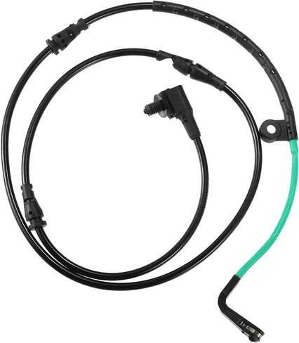 Motoforti Brake Pad Wear Sensor, for Land Rover LR3 2006-2009, Plastic Rubber, No.SEM500070/SEM000024, Black Green in Saudi Arabia