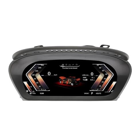 12.3Inch Car LCD Digital Dashboard Cluster Compatible for BMW E70 X5 E71 X6 2007-2013 CCC CIC Instrument Panel Speedometer Virtual Cockpit(E70 X5) in Kuwait
