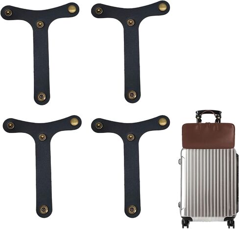 NIIIYTYB 4Pcs Backpack Luggage Strap for Carry On Bag Trolley Sleeve and Linking Attachment Hook and Clip Straps to Attach Bags Add a Strap for Tote or Travel Luggage Secure Carry-On Clips in Saudi Arabia