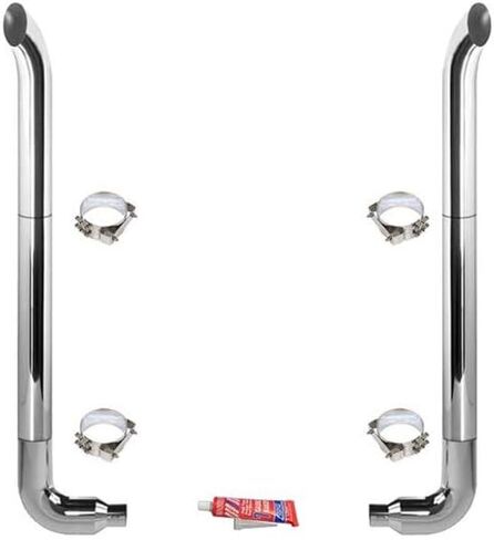 Replacement For FREIGHTLINER FLD112 YEAR 2007 8-5X96IN CRM KIT W WCT STACKS AND OE STYLE ELBOWS by Technical Precision in Saudi Arabia