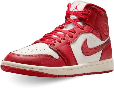 W AIR JORDAN 1 MID SE "SAIL/VARSITY RED-TEAM RED" in Saudi Arabia