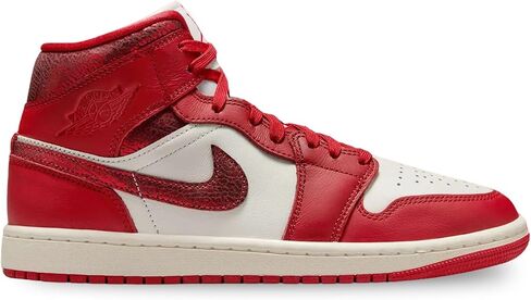 W AIR JORDAN 1 MID SE "SAIL/VARSITY RED-TEAM RED" in Saudi Arabia