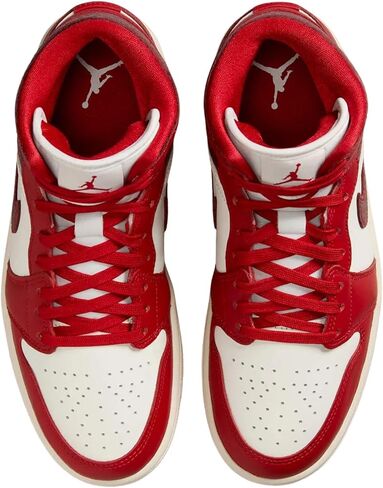 W AIR JORDAN 1 MID SE "SAIL/VARSITY RED-TEAM RED" in Saudi Arabia