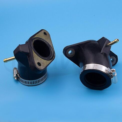 Carb Carburetor Intake Manifold Joint Boot Replacement Parts Fits for Yamaha XVS400 XVS650A Dragstar Classic Motorcycle. in Saudi Arabia