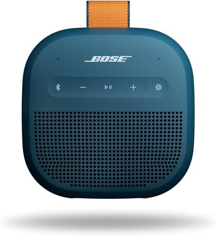 Bose New SoundLink Micro Portable Bluetooth Speaker (2nd Gen), Wireless Outdoor Speaker, Up to 12 Hours Battery Life, Waterproof and Dustproof, Blue Dusk in Saudi Arabia