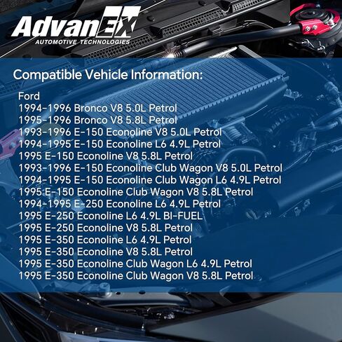 Mass Air Flow Sensor F5UZ12B579AARM MAF Compatible with Ford Bronco E-150/E-250/E-350 Econoline E-150/E-350 Econoline Club Wagon F-150/ F-250/ F-350 Replaces F4UZ12B579A F5UF12B579AA in Saudi Arabia