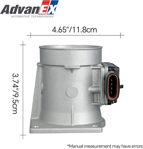 Mass Air Flow Sensor F5UZ12B579AARM MAF Compatible with Ford Bronco E-150/E-250/E-350 Econoline E-150/E-350 Econoline Club Wagon F-150/ F-250/ F-350 Replaces F4UZ12B579A F5UF12B579AA in Saudi Arabia