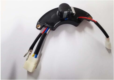 Three Phases 220UF/400V 9KW AVR for Firman, Automatic Voltage Regulator Rectifier for Generator 7KW to 10KW, Plastic Shell Half Moon Style Universal in Kuwait