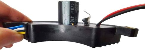 Three Phases 220UF/400V 9KW AVR for Firman, Automatic Voltage Regulator Rectifier for Generator 7KW to 10KW, Plastic Shell Half Moon Style Universal in Kuwait