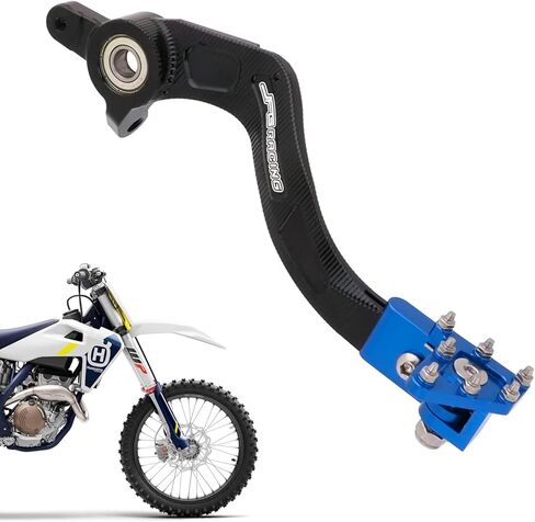 Racing Aluminum CNC Rear Brake Foot Pedal Lever Flex Tip-Compatible with KTM Husqvarna 125 to 450 EXC/SX/XC/SXF/EXC-F/XCW/XCF/FC/TX/FX/TE/FE 2017-2023 - 79413050144 (Orange) in Kuwait