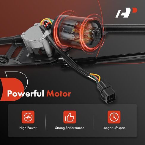 A-Premium Front Windshield Wiper Motor and Linkage Assembly Compatible with Hyundai Elantra 2001-2006 in Kuwait