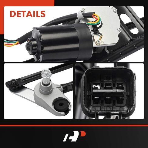 A-Premium Front Windshield Wiper Motor and Linkage Assembly Compatible with Hyundai Elantra 2001-2006 in Kuwait