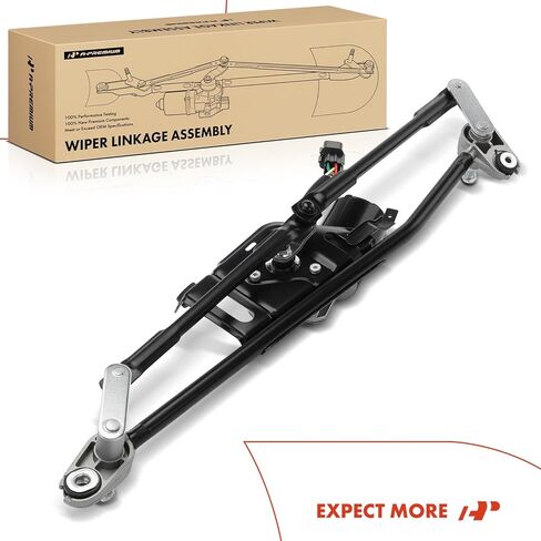A-Premium Front Windshield Wiper Motor and Linkage Assembly Compatible with Hyundai Elantra 2001-2006 in Kuwait