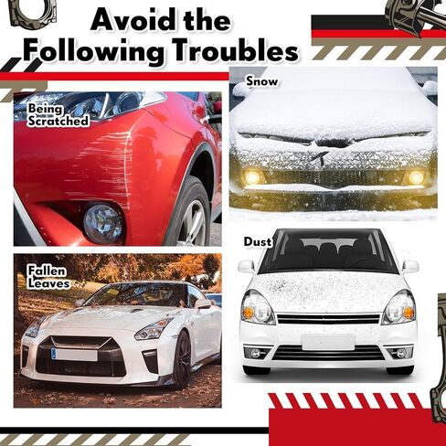 LEIFIDE 3pcs Universal Large Plastic Car Covers 15.7X 24.6ft Extra Clear Reusable Car Cover with Elastic Band for SUV, Sedan, Mini Van and Outdoor Snow Rain Wind Dust Frost in Saudi Arabia