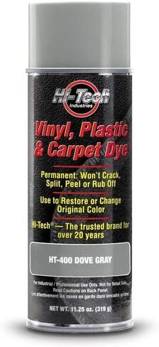 HI-TECH Vinyl, Plastic, Carpet Dye | Leather, Upholstery, Fabric Paint, Dove Gray (1 Pack) in Saudi Arabia