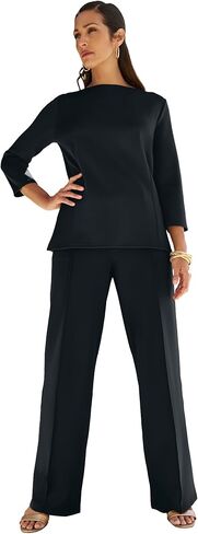 Jessica London Women's Plus Size Perfectease Boatneck Top in Saudi Arabia