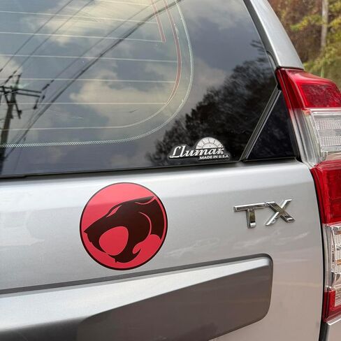 GRITKULTURE Thunder Cat Decal Stickers 4 Inch 5 Pack Bumper Decal Waterproof Vinyl Decals for Cars, Trucks, Laptops, Phones, Windows, Decoration and Motorcycle in Saudi Arabia