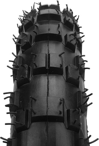 Generic 2.5-10 Wheel Hub Tire, Rubber Wear Metal Structure, Front Wheel, Fitment for Small Off Road Motorcycles, Specifically Designed (Red) in Saudi Arabia