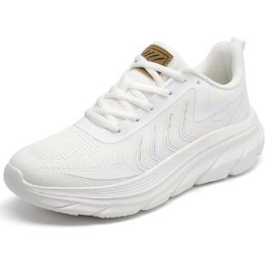 أحذية مشي كاجوال للسيدات: مبطنة ومضادة للانزلاق للتنقل اليومي - خفيفة الوزن ومسامية لراحة طوال اليوم - للنساء من عمر 25 إلى 50 عامًا in Kuwait