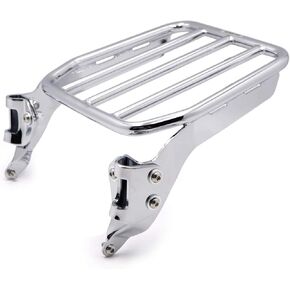 SMT- رف أمتعة رياضي لقضيب Holdfast Sissy Bar المستقيم من الكروم لـ 18-later FLDE FLHC FLHCS FLSL FXBB [P/N: TGHD-BR-R007] in Kuwait