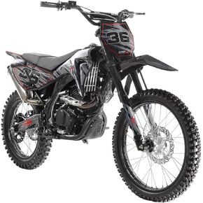 SMART DEALSNOW Brings BRAND NEW APOLLO Dirt Bike 250cc AGB-36 APOLLO with Standard Manual Clutch - MIDNIGHT BLACK Color in Kuwait