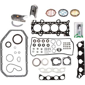 Evergreen SA-9761228506-5 Full Gasket Set Bearings Rings Compatible With/For Acura TSX Honda Accord CR-V Element 2.4 K24Z1 in Saudi Arabia
