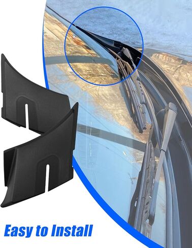 Pair Windshield Wiper Cowl End Panel Compatible with Chevrolet Avalanche 2007-2013 Suburban Tahoe GMC Yukon XL Cadillac Escalade ESV 2007-2014, Replace 25820729 25820730 Cowl End Cap in Saudi Arabia
