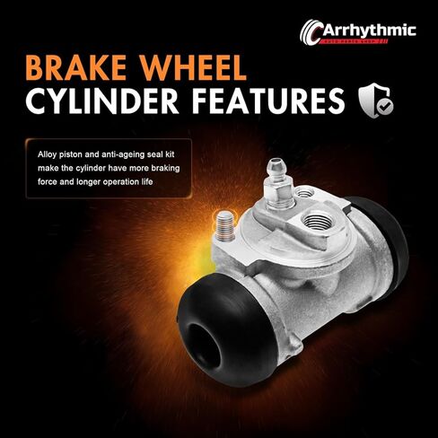 اسطوانة العجلة؛ 2 PCs Rear Driver Passenger Side Drum Brake Wheel Cylinder for Toyota Corolla 2003-2008 1.8L l4, for Scion xB 2004 2005 2006 1.5L l4, for Toyota Prius 2004-2009 1.5L l4 in Kuwait